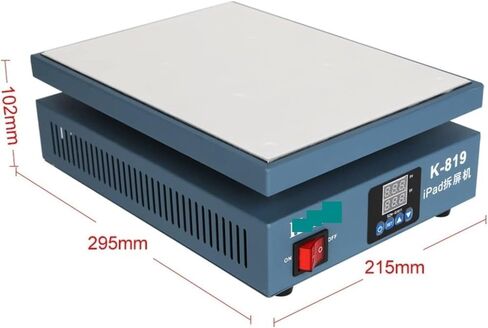 LCD Touch Screen Machine Machine 12 "بوصة شاشة LCD منصة التدفئة كبيرة الحجم 28 سم*20 سم محطة تسخين in Saudi Arabia