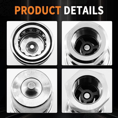 3/4 "NPT إلى 3/4" مجموعة مقرنة مفصل سريع الهيدروليك ، توصيلات هيدروليكية توجيهية ، ISO 7241-B in Saudi Arabia
