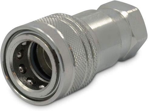 Kioti 80420-T3360 Replacement Female Hydraulic Quick Coupler, 3/8" NPT in Saudi Arabia