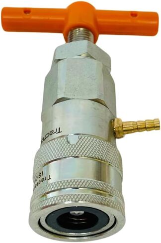 3/4 "ISO 16028 Flat Fark Face Skid Skid Skid Male Hydraulic Quick Acpler Adjusts Delsed Adfing Tool by Tractor Relief Tool ™ in Saudi Arabia