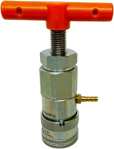 3/4 "ISO 16028 Flat Fark Face Skid Skid Skid Male Hydraulic Quick Acpler Adjusts Delsed Adfing Tool by Tractor Relief Tool ™ in Saudi Arabia
