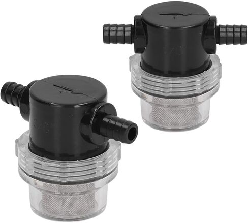 مرشح مضخة الماء في خط اللبنة البصمة Barb ABS 3/8in 1/2in المخرجات 12V 80 رطل/رطلاء PSI مضخات ترشيح كبيرة in Saudi Arabia
