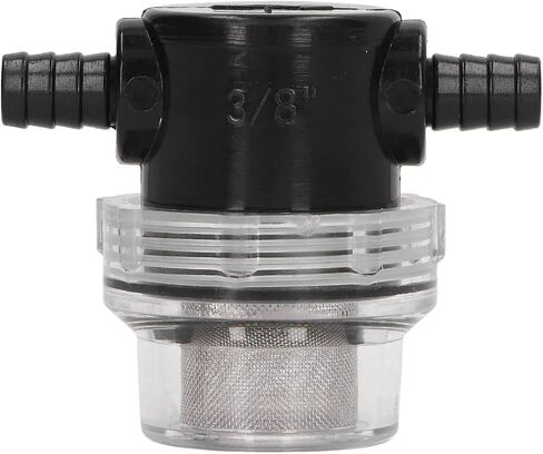 مرشح مضخة الماء في خط اللبنة البصمة Barb ABS 3/8in 1/2in المخرجات 12V 80 رطل/رطلاء PSI مضخات ترشيح كبيرة in Saudi Arabia