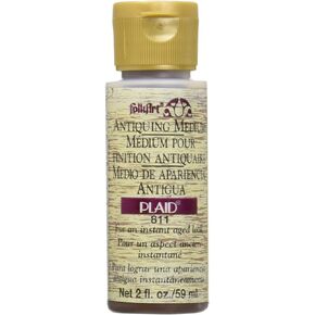 FolkArt 817N Acrylic Antiquing Medium (2-Ounce), 817 Woodn' Bucket Brown, Packaging may vary