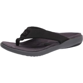 Spenco Women's Yumi Victoria Memory Sandal Flip-Flop, Black, 10