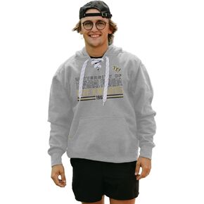 Blue 84 Men's NCAA Officially Licensed Hockey Hooded Sweatshirt