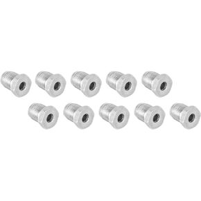 4LIFETIMELINES Steel Tube Nut, 3/16 (M12x1.0 Bubble), 10/bag