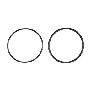 MECCANIXITY Nitrile Rubber O-Rings 55mm 56mm OD 50mm ID 2.5mm 3mm Thick Seal Gasket, Black 20in1 Set