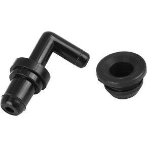 PCV Valve Grommet Kit for Honda Civic 1988-2000 Plastic Black