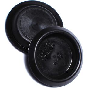 014973175924 Round Sheet Metal Plug, 1-3/8-Inch, 3-Piece,Black