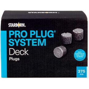 Starborn Industries Pro Plugs for TimberTech Mocha Decking - 375 Count