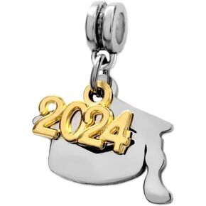Dangle Graduation Cap Charms