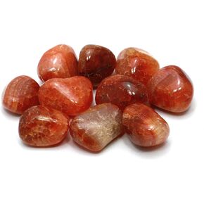 Fire Agate Tumble Stone (20-25mm) - Pack of 5