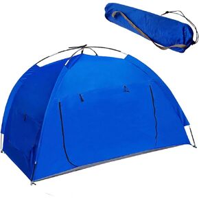 Portable Camping Cot Tent Waterproof Sunshade Backpacking Tarp for Outdoor Foldable Bed Sleeping Bag Mattress Easy Instant Setup