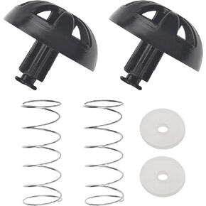 2 Pack Coffee Maker Brew Basket Water Stop Valve Kit - by Ohoho - for Hamilton Beach FlexBrew Coffee Makers Basket 990117900 990237500 - Fits Model 49976, 49954, 49947, 49966, 49957, 49958