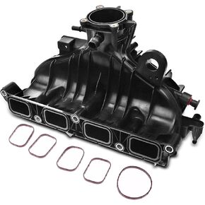A-Premium Engine Intake Manifold Assembly W/Gasket [2.0L 2.3L Only] Compatible with Ford Escape 2013-2019, Focus 2016-2018, Fusion 2013-2016 & Lincoln MKC 2015-2019, MKZ 2013-2016