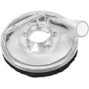 Yosoo Dust Shroud Kit Dry Grinding Dust Cover for 4"/ 5" Angle Grinders and Wet Polisher Concrete Grinding Diamond Cup Wheels Hand Grinder Power Tool Accessories