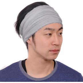 Mens Sports Band Sweat Headbands - Womens Sweatbands Workout Basketball Stretch