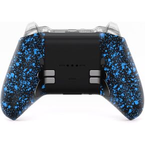eXtremeRate Replacement Bottom Shell Case for Xbox Elite Series 2 Controller, Custom Black Back Housing Shell Cover for Xbox Elite Series 2 Core Wireless Controller Model 1797 - Without Controller