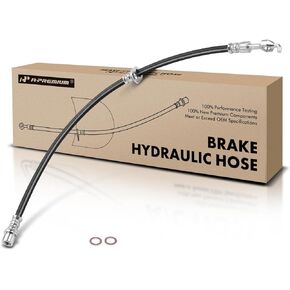 A-Premium Front Passenger Brake Hydraulic Hose Compatible with Select Toyota Models - Sienna 2004-2010 - Replace# 9008094192