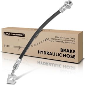 A-Premium Rear Passenger Outer Brake Hydraulic Hose Compatible with Select Chevy, Cadillac and GMC Models - Suburban 1500, Tahoe, Avalanche 1500, Escalade, Escalade ESV/EXT, Yukon, Yukon XL 1500