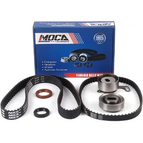 MOCA Timing Belt Kit for 1994-2002 Honda Accord & 1997-1999 Acura CL & 98 99 Isuzu Oasis 2.2L 2.3L F23A F22B1 Engine