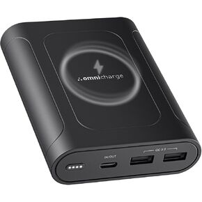 أومني موبايل 12800 باور بانك للكمبيوتر المحمول مع USB-C | حزمة بطارية لأجهزة الكمبيوتر المحمولة والأجهزة اللوحية والكاميرات والهواتف الذكية وآيفون وسامسونج جالاكسي والأجهزة الذكية الأخرى in Kuwait