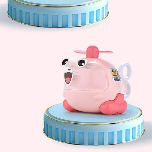 Cartoon Aircraft Pencil Sharpener with Scissor Eraser Pencil Ruler Stapler Portable Stationery Set Back to Supplies (Random Style) in Saudi Arabia