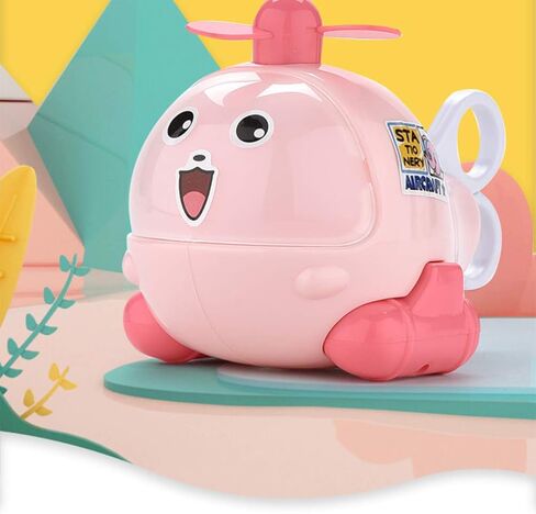 Cartoon Aircraft Pencil Sharpener with Scissor Eraser Pencil Ruler Stapler Portable Stationery Set Back to Supplies (Random Style) in Saudi Arabia