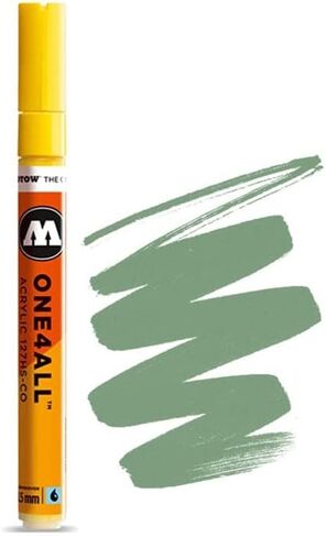 قلم طلاء أكريليك MOLOTOW ONE4ALL، 2 مم، أخضر مستقبلي، 1 لكل واحدة (127.222) in Saudi Arabia