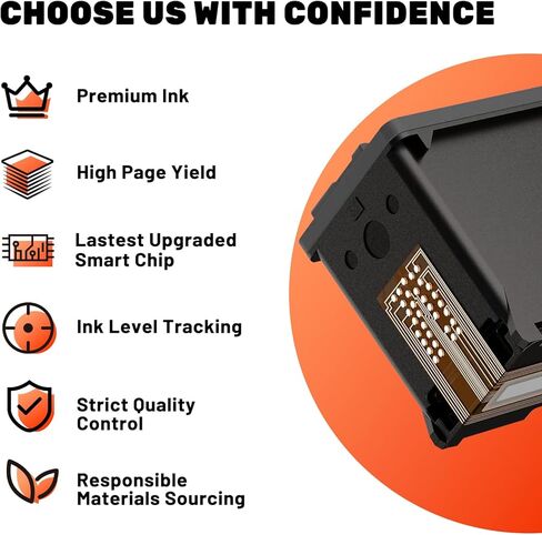 خرطوشة حبر سوداء COCCINK 67XL بديلة لـ HP DeskJet 2700 2755e 2752 4155e Envy 6000 6455e 6055e 6452e 6458 6475 4120e 4152e 4155 2725 لطابعة HP Ink 67 XL عالية الإنتاجية (1 أسود) in Saudi Arabia