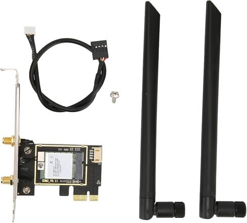 Goshyda AW XB530NF MT7922 RZ616 2.4G 5G 6Ghz Triple Band PCIe WiFi 6E Bluetooth 5.2 Adapter Card for Win10/11, for Linux in Saudi Arabia