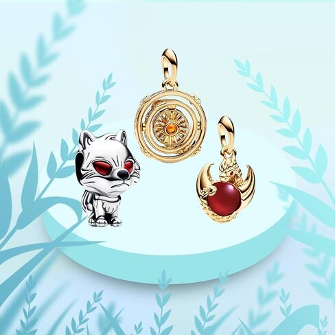 Charms Dragon Fire Astrolabe Direwolf Dangle Women Beads Pendants Bracelets Necklaces 925 Sterling Silver Charms Christmas Birthday Mother Day Jewelry Gift for Girls in Saudi Arabia