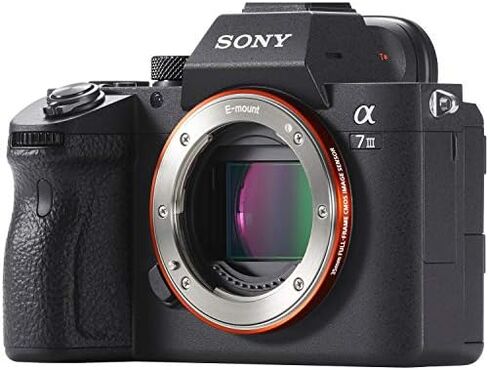Sony a7 III Full Frame Mirrorless Interchangeable Lens 4K HDR Camera | Official Sony USA Partner Model | ILCE-7M3 Body Bundle with Deco Gear Travel Bag, 128 GB Memory Card, Software & Accessories in Kuwait