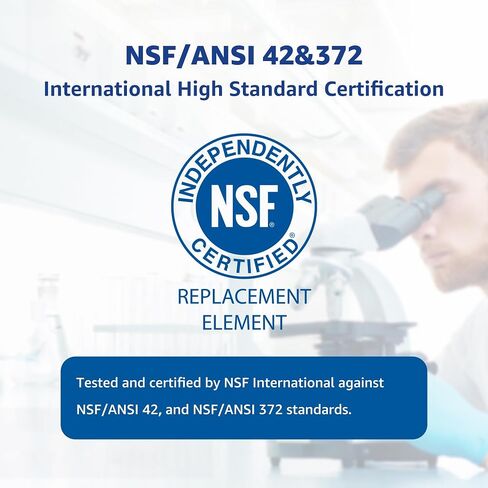فلتر مياه معتمد من Overbest NSF، بديل لفلتر مياه الصنبور Pur®، جميع أنظمة تنقية الصنبور PUR®، PUR®PLUS (عبوة من 3 قطع) in Saudi Arabia