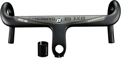 integrated handlebar road bike handlebars carbon fiber aero handlebars for road bike handlebars 31.8/28.6 support 2 size UD Matte 420 * 90mm bicycle integrated carbon drop bars in Kuwait