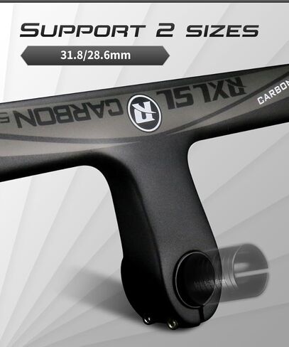 integrated handlebar road bike handlebars carbon fiber aero handlebars for road bike handlebars 31.8/28.6 support 2 size UD Matte 420 * 90mm bicycle integrated carbon drop bars in Kuwait