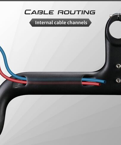 integrated handlebar road bike handlebars carbon fiber aero handlebars for road bike handlebars 31.8/28.6 support 2 size UD Matte 420 * 90mm bicycle integrated carbon drop bars in Kuwait