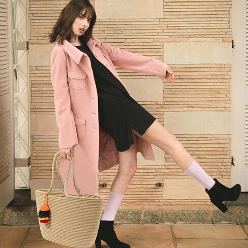 Women Cotton Shoulder Tote Bag Purses, Huge Top Handle Hobo Casual Satchel Bags, Shopping Work Vacation Handbags in Kuwait
