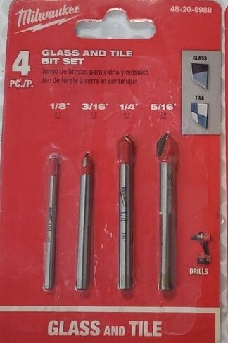 MILWAUKEE 4PC Natural Stone BIT Set (48-20-8998) in Saudi Arabia