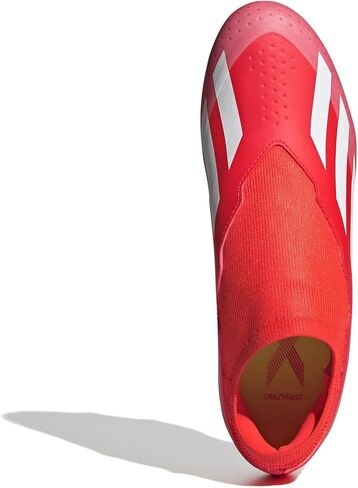 حذاء رياضي من أديداس للجنسين للبالغين X Crazyfast League بدون رباط للأرضيات الصلبة in Kuwait