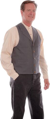 Scully Men's Rangewear Cotton Canvas Vest in Kuwait