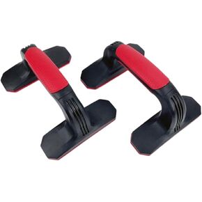 Push Up Bar قابلة للفصل مقابض دفع خفيفة الوزن محمولة مع قاعدة غير قابلة للانزلاق ومسحة مريحة لصدر تمرين الصالة الرياضية المنزلية ، الذراعين ، القيمة المطلقة in Kuwait