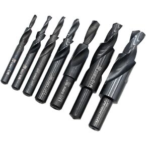 Step Drill Bit Set, HSS Counterbore Spiral Step Drill Bit, 90 & 180 Degrees, for Metal Drilling & Chamfering(M8*180 Degree) in Saudi Arabia