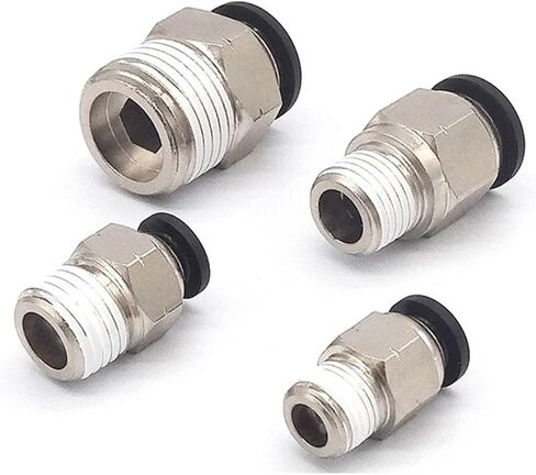 نوع الكمبيوتر الشخصي NPT THEAR AMARICAN AIR AIR PNEUMATION CONNERSITS FITTERS FITTERS QUIPTERS PUNTERS في خرطوم تركيب الخرطوم 5/32 5/16 1/4 3/8 10PCS (1L2-NPT1L4) in Saudi Arabia