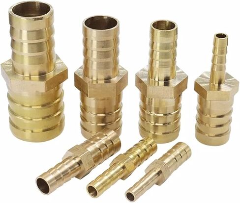4 6 8 10 12 14 16 19 25mm خرطوم Barb Hosetail تقليل المخفضات المتساوية محولات مساوية 1pcs (OD19mm إلى OD19mm) in Saudi Arabia