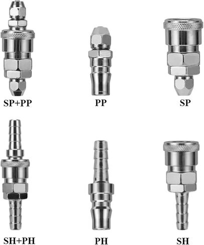 PF SF PP SP PH SH PM 10-40 C Type Hose Quick High Pressure Coupler Socket Air Compressor Pneumatic Fitting 1Pcs(SF Type,30) in Saudi Arabia
