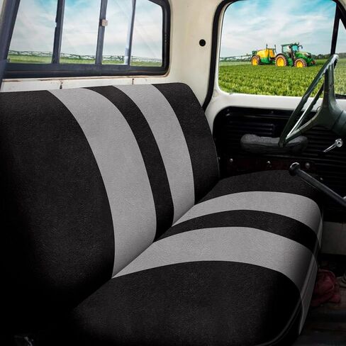 Universal Bench Seat Cover Fit for Truck and Car Bench Seats, Robust and Long Lasting Protection Nylon Linen Fabric Automotive Cover Cushion Accessories in Saudi Arabia