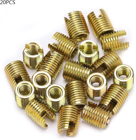 20pcs 302 ملحقات مؤشر ترابط النقر فوق الكربون الصلب (INNER M2*0.4 OUTER M4.5*0.5) (INNER M10*1.5 OUTER M14*1.5 طول 18 مم) in Kuwait