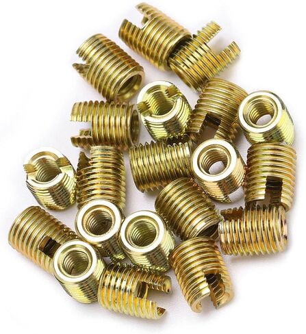 20pcs 302 ملحقات مؤشر ترابط النقر فوق الكربون الصلب (INNER M2*0.4 OUTER M4.5*0.5) (INNER M10*1.5 OUTER M14*1.5 طول 18 مم) in Saudi Arabia